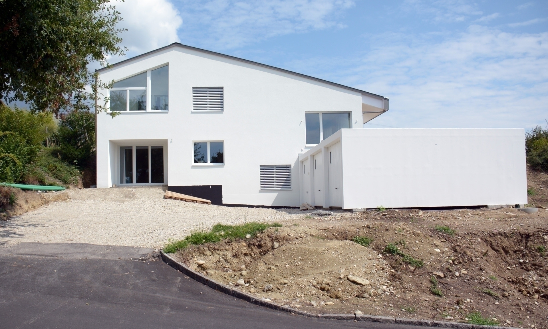 bergstrasse safnern, umbau einfamilienhaus